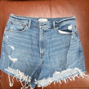 Abercrombie & Fitch High Rise Mom Shorts